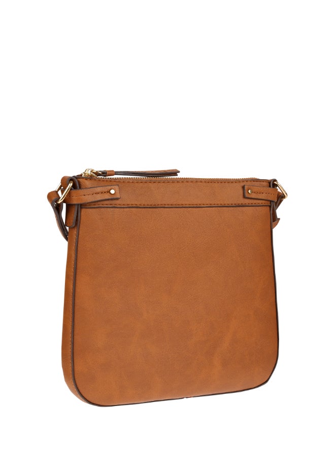 Stylish Messenger Tan