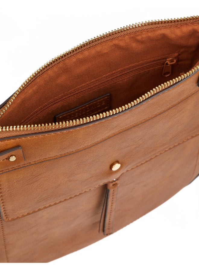 Stylish Messenger Tan