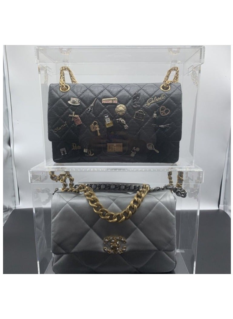 Creative Planet Acrylic Luxury Bag Display, Premium Display Cases for the bags you love, Protecting your bag
