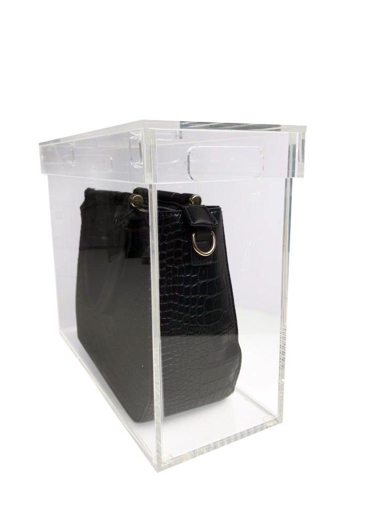 Creative Planet Acrylic Luxury Bag Display, Premium Display Cases for the bags you love, Protecting your bag