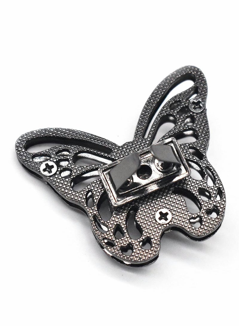 Purse Closure Turn Lock, 6 Pcs Butterfly Shape Twist Lock Bag Clasp