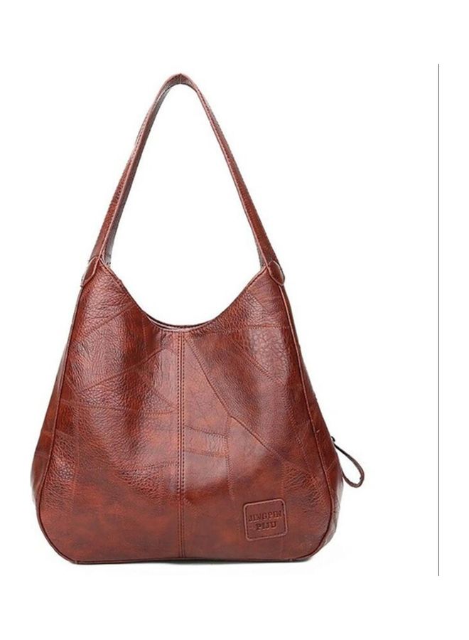 Hollow Double Frilled Hobo Brown