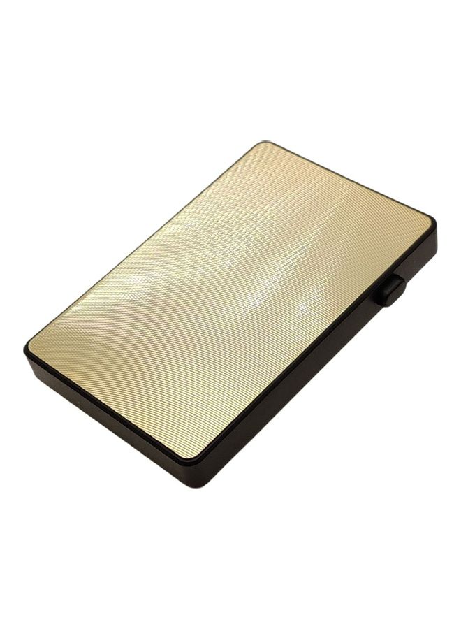 RFID Blocking Credit Card Box Gold