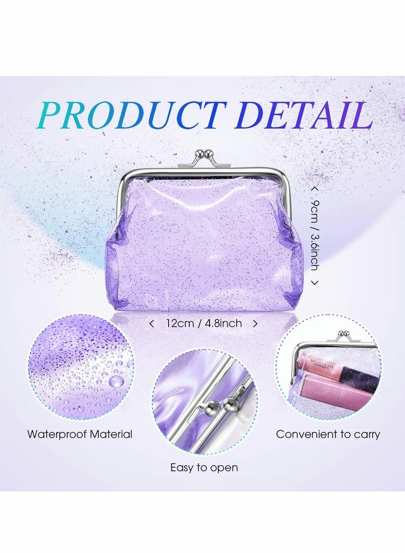 Clear Coin Purse Transparent Purse 6 Pieces