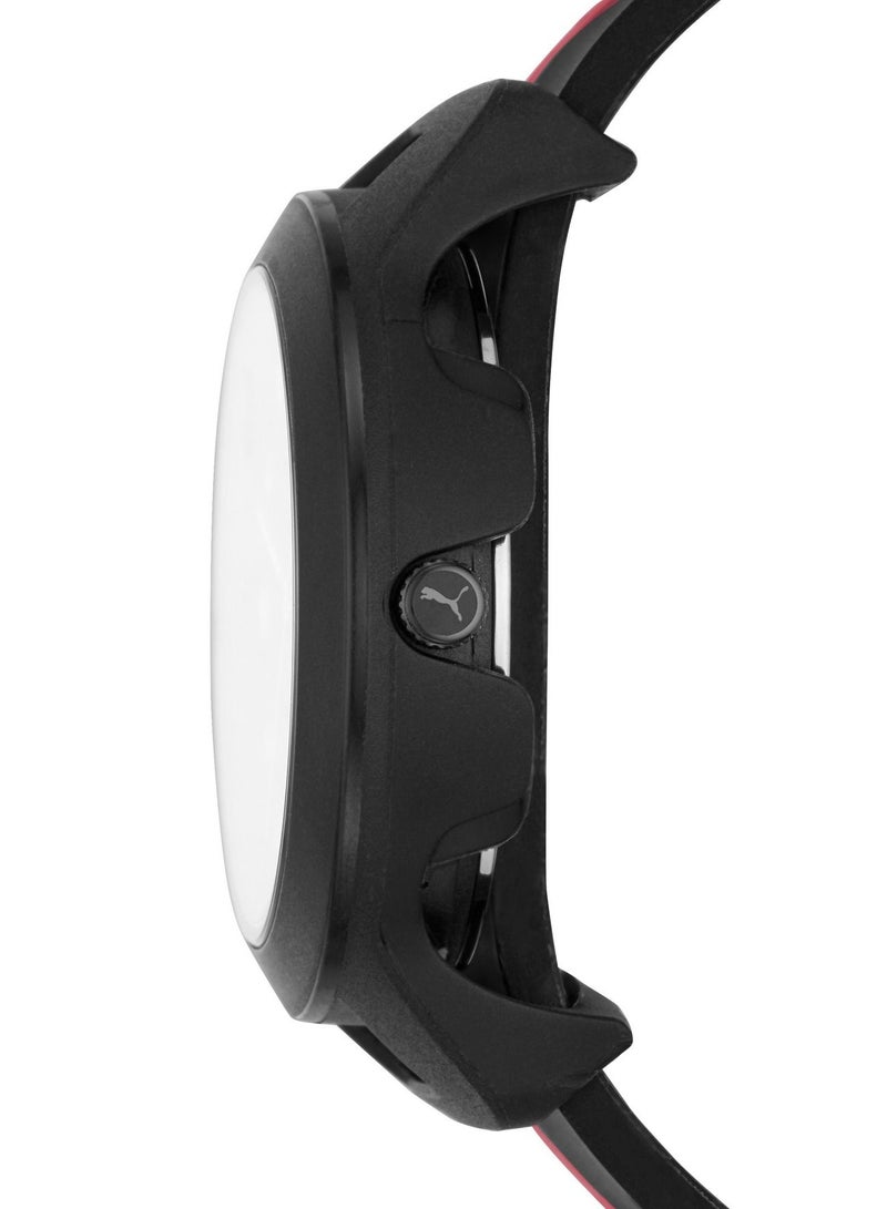 Reset V1 Analog Quartz Watch for Women With PU Leather Band - 3 ATM - PU P1026