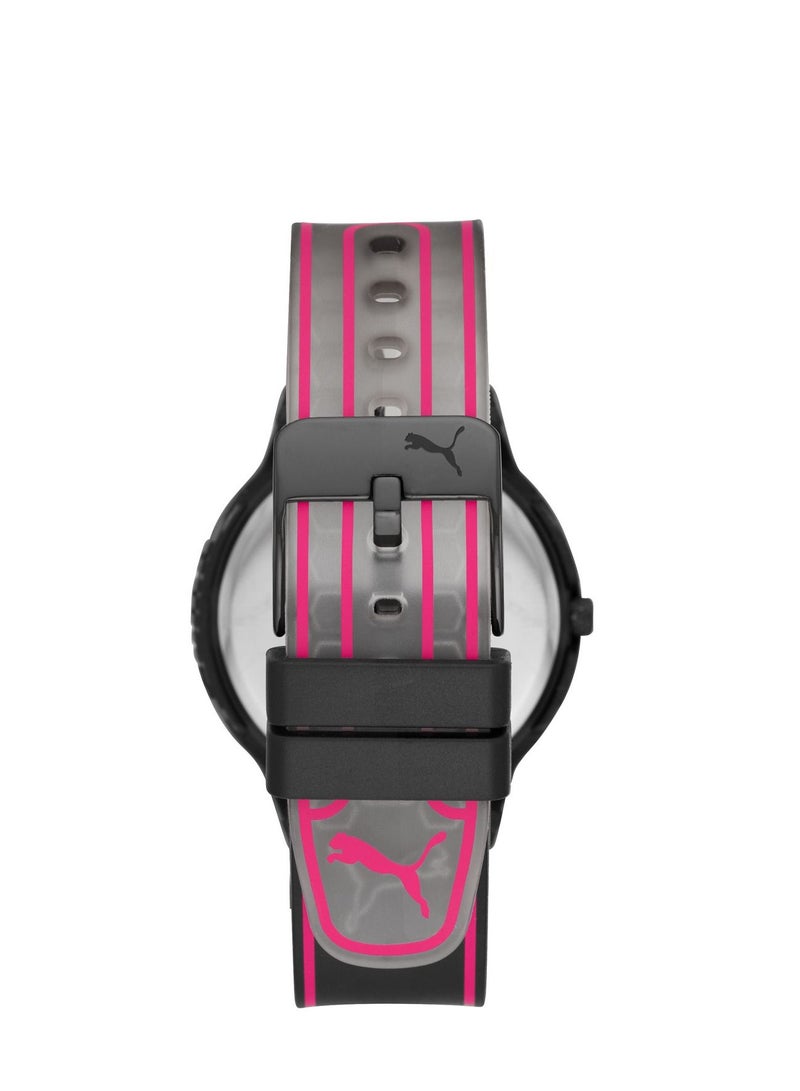 Reset V1 Analog Quartz Watch for Women With PU Leather Band - 3 ATM - PU P1026