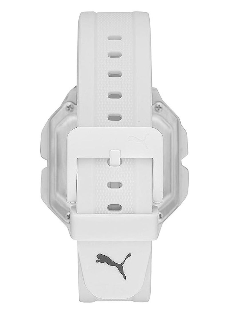 Unisex Puma Remix White Digital Watch - P5018