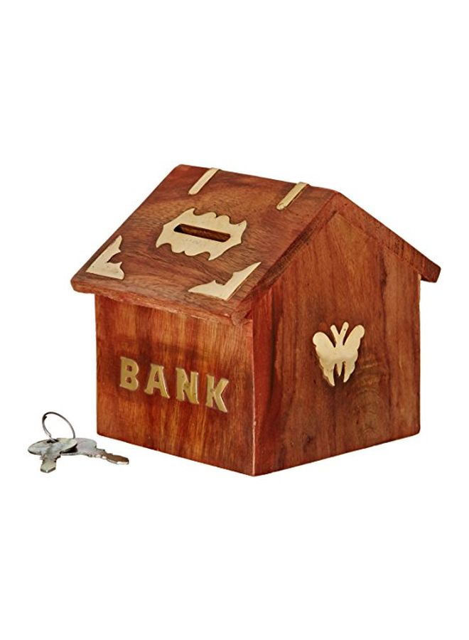 Wooden Money Bank