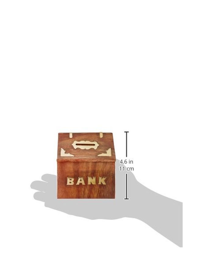 Wooden Money Bank