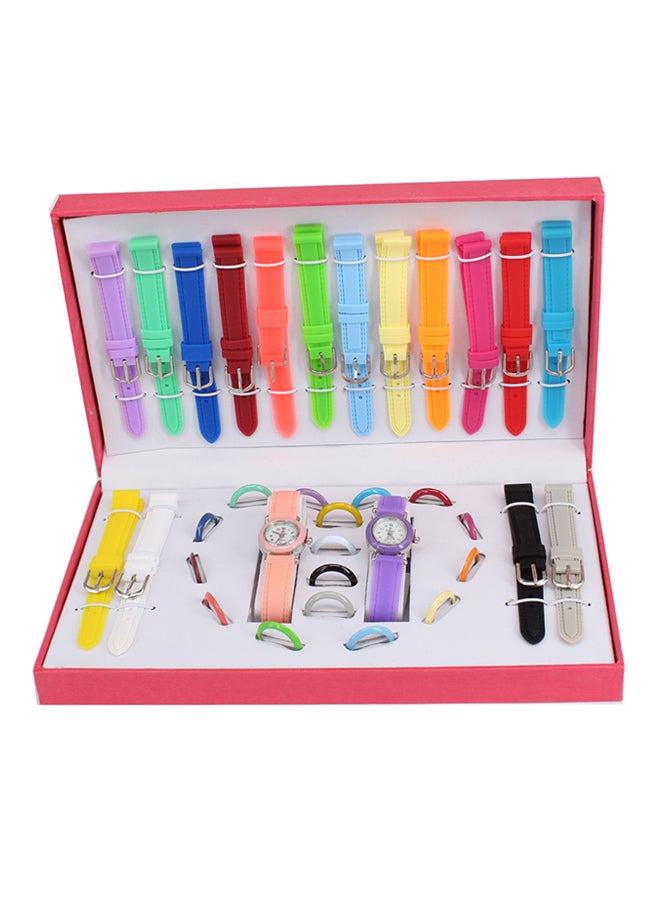 Women's Casual Analog Watch Gift Set LJ_594A