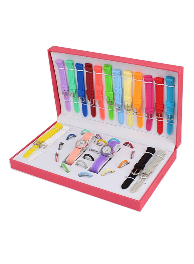 Women's Casual Analog Watch Gift Set LJ_594A