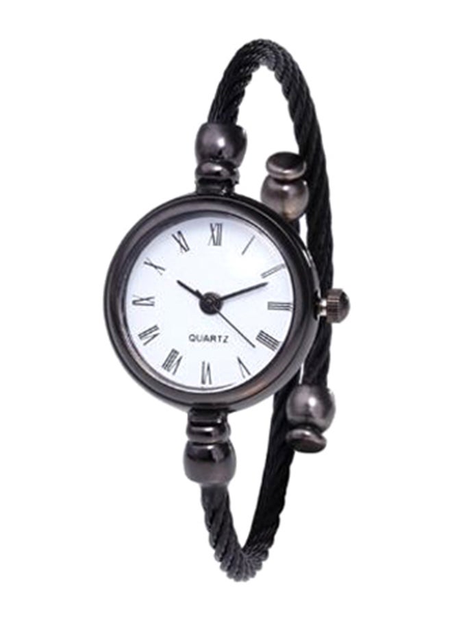 Women's 5-Piece Fashion Analog Watch And Bracelet Set NSSB037002219