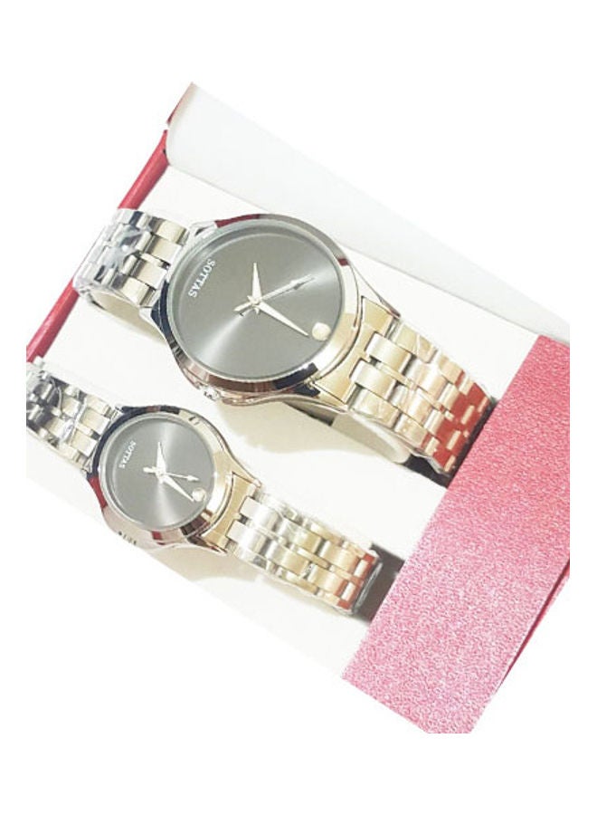 unisex Water Resistant Watch Set