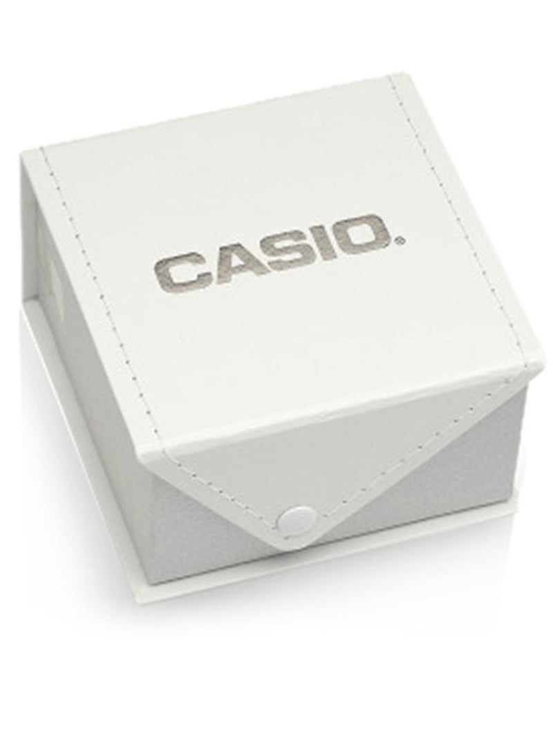 Casio Analog White Dial Stainless Band Watch Set MTP/LTP-VT01G-7B