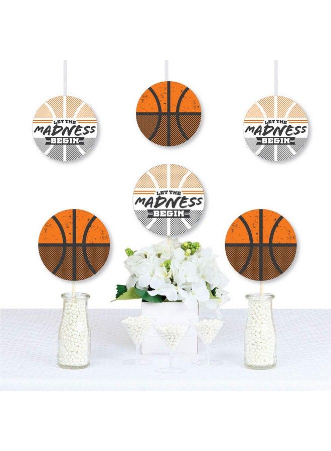 Basketball Let The Madness Begin Decorations Diy College Basketball Party Essentials Set Of 20