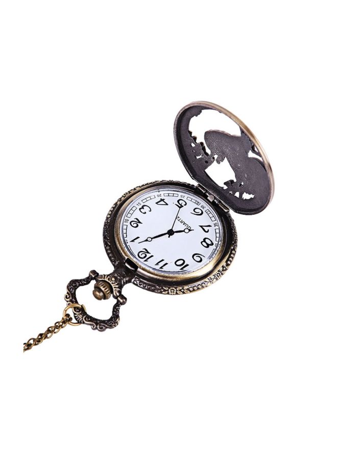 Women's Vintage Chicken Zodiac Animal Pocket Watch 417395