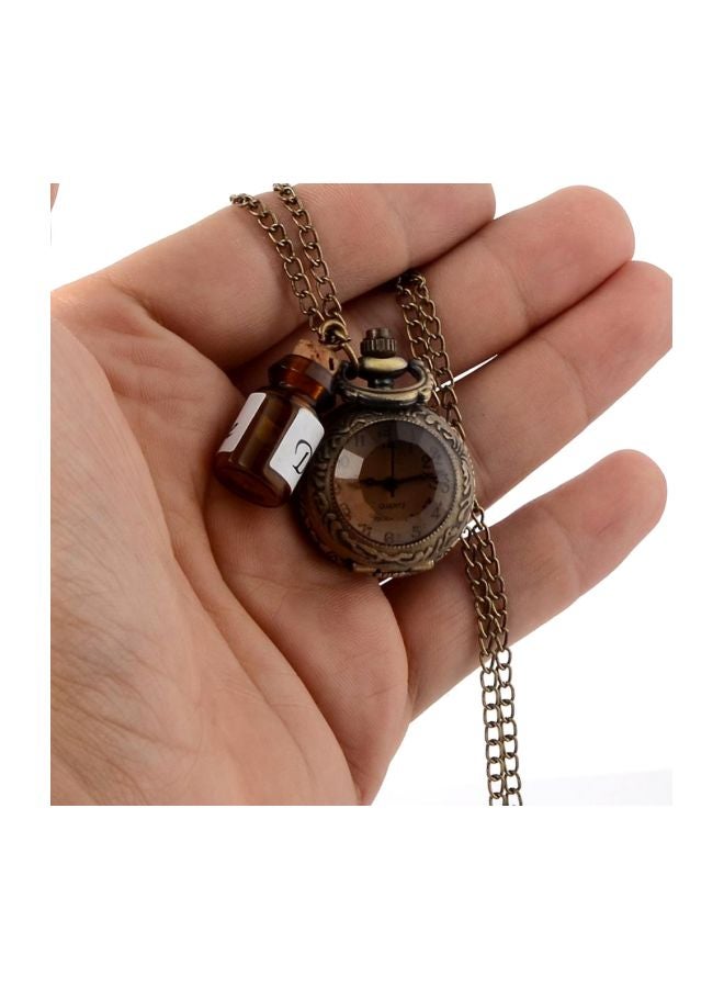 unisex Alloy Classic Analog Pocket Watch