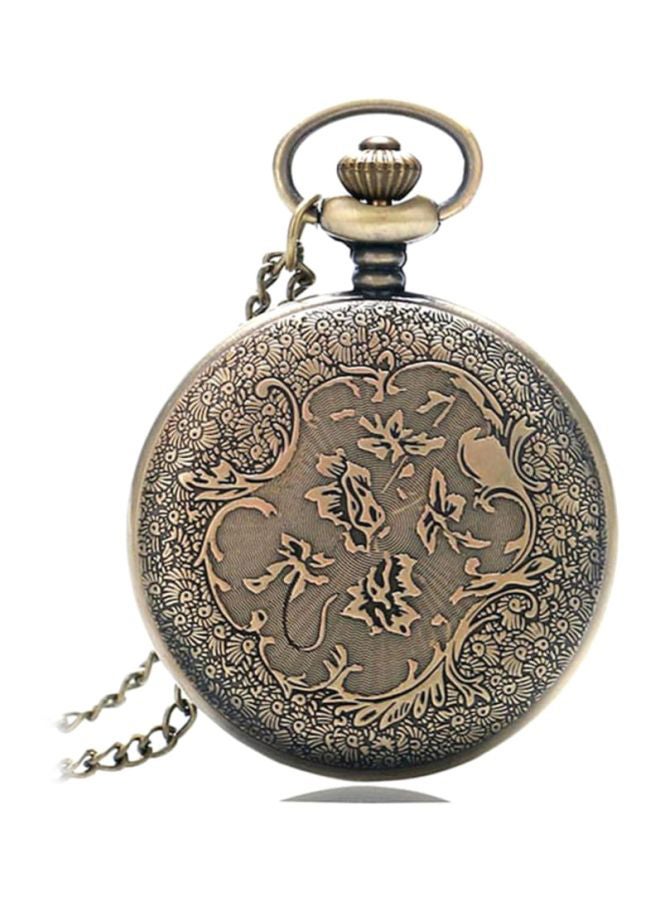 Stainless Steel Analog Pocket Watch YPZ778