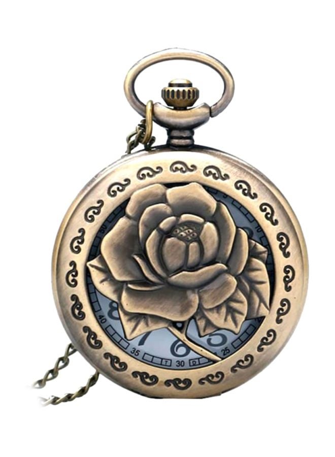 Stainless Steel Analog Pocket Watch YPZ778