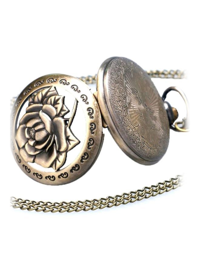Stainless Steel Analog Pocket Watch YPZ778