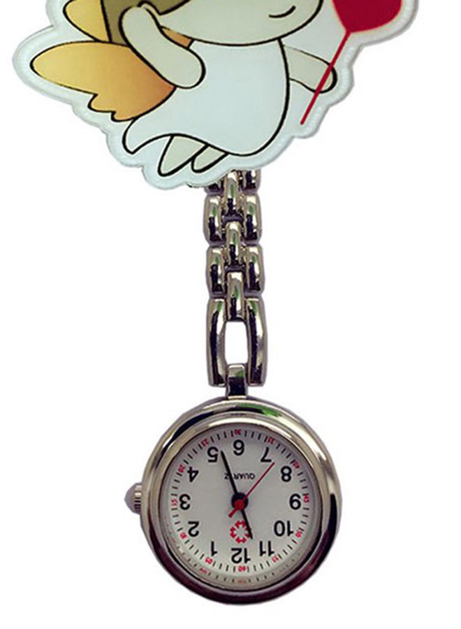 Nurse Fob Brooch Analog Hanging Pocket Watch WT4253604