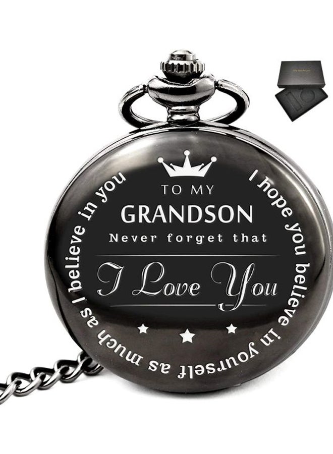 unisex Analog Pocket Watch ILU PW-Grandson-AK-10