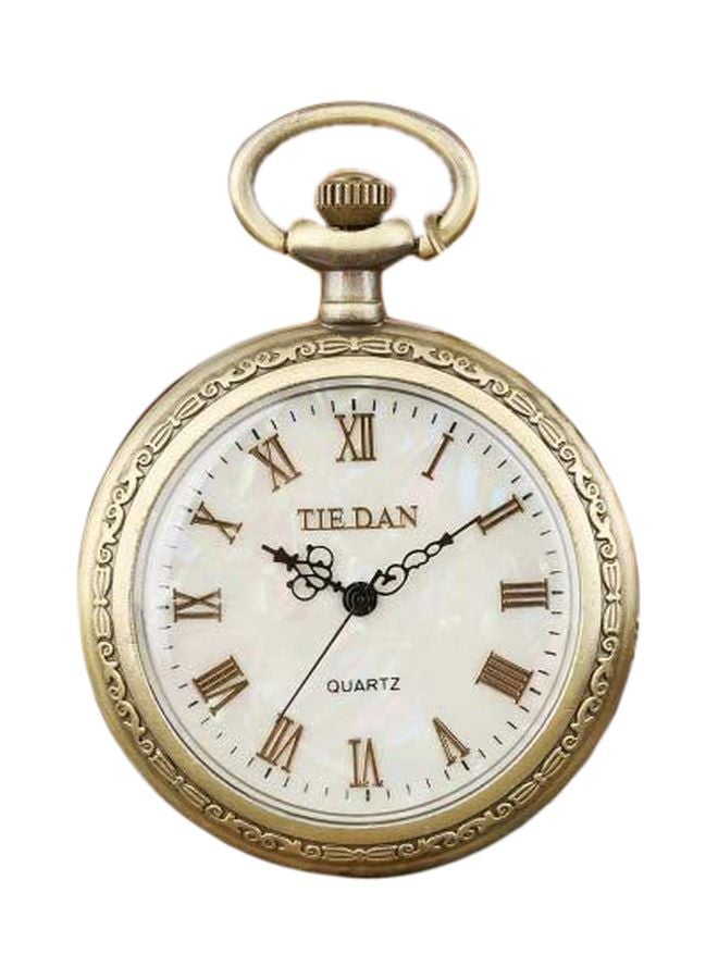 unisex Analog Pocket Watch With Chain Tie Dan-PV-08