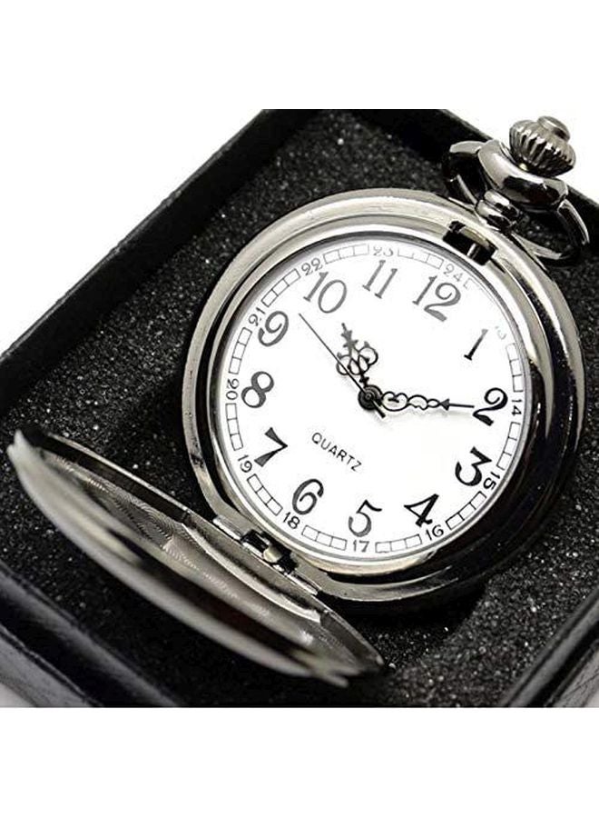 unisex Analog Pocket Watch With Chain Tie Dan-PV-08