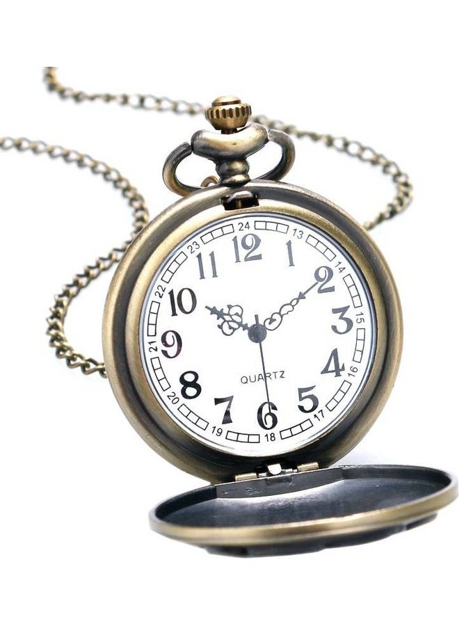 Retro Style HP Series Quartz Pocket Watch