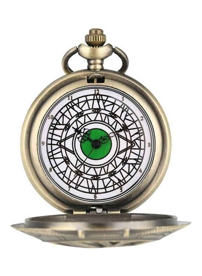 Doctor Strange Eye Of Agamotto Themed Analog Pocket Watch