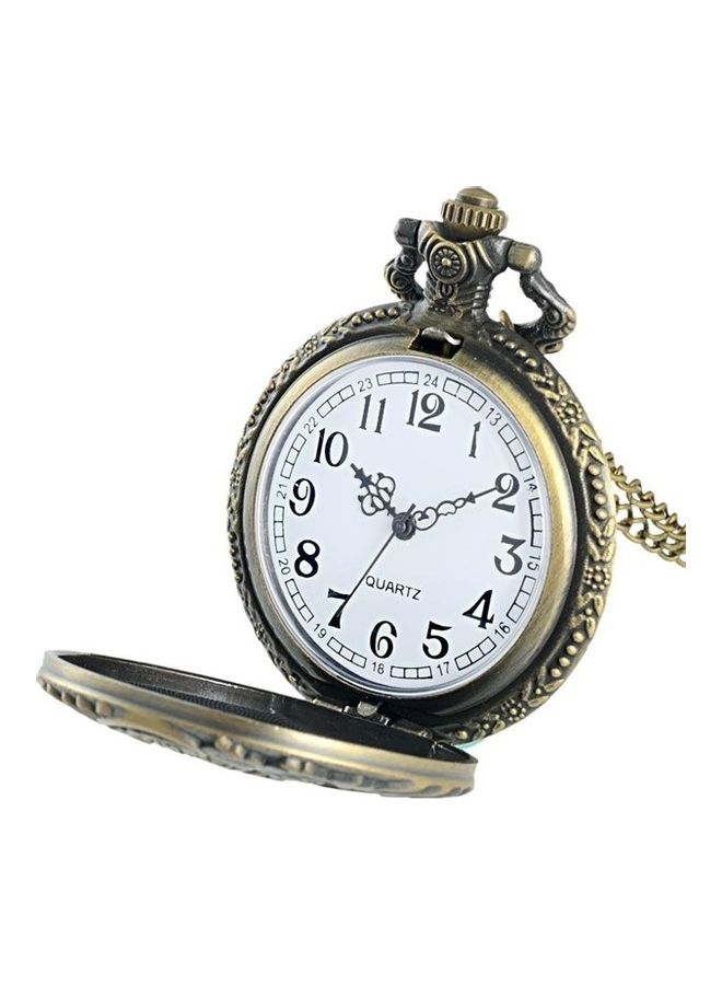 3D Spiderman Engraved Analog Pocket Watch