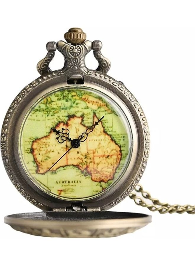 Horoscope Themed Analog Pocket Watch