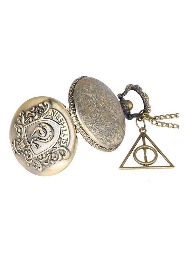 HP Slytherin Inspired Quartz Pocket Watch