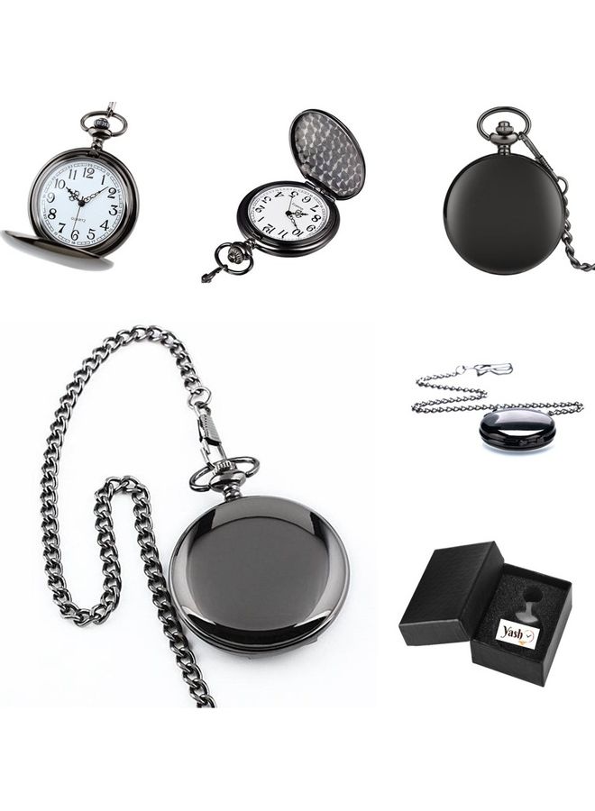 unisex 4-Piece The Emirates Make It Happen UAE Souvenir Quartz Pocket Watch