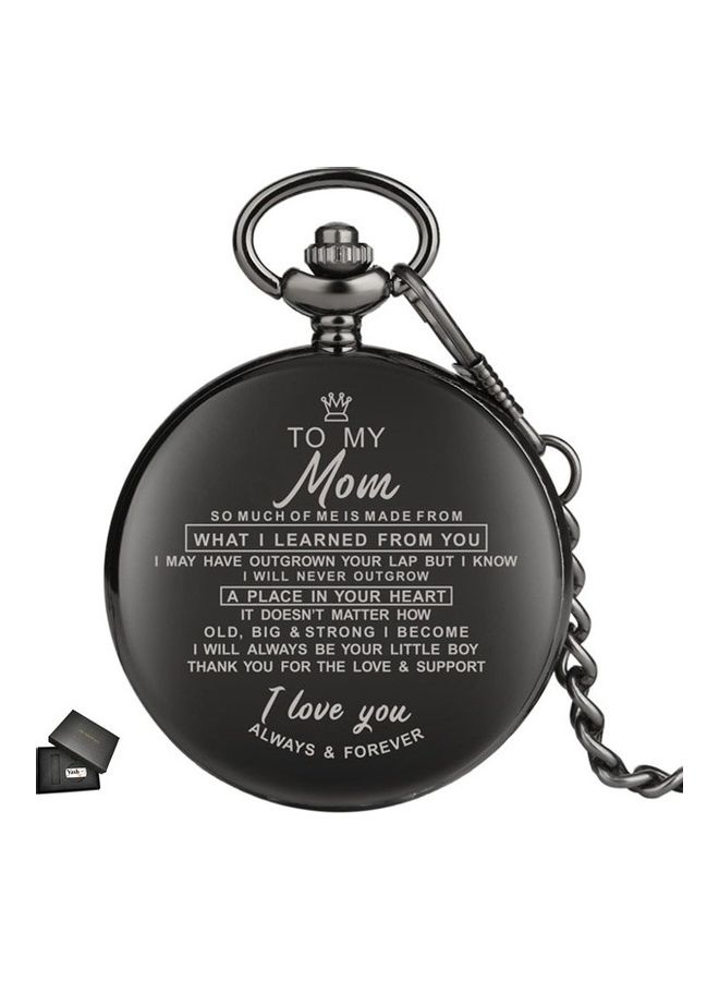 I Love You Quartz Pocket Watch