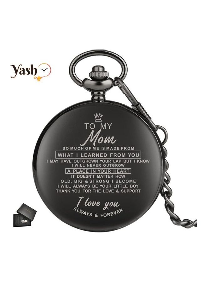 I Love You Quartz Pocket Watch