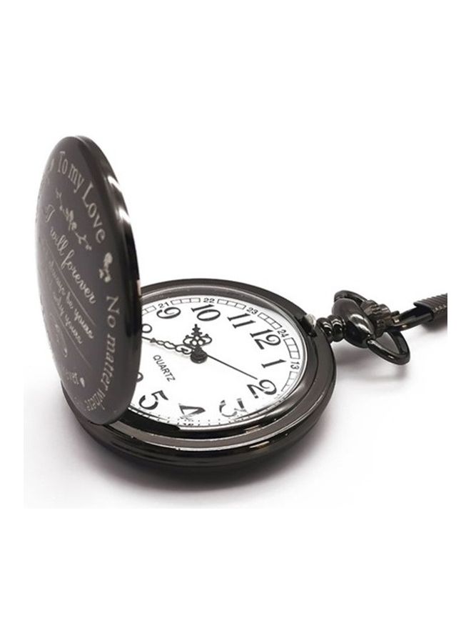 I Love You Quartz Pocket Watch