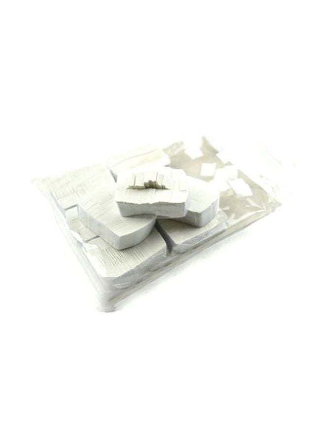 Pack Of 10 Stage Snow Paper Flakes