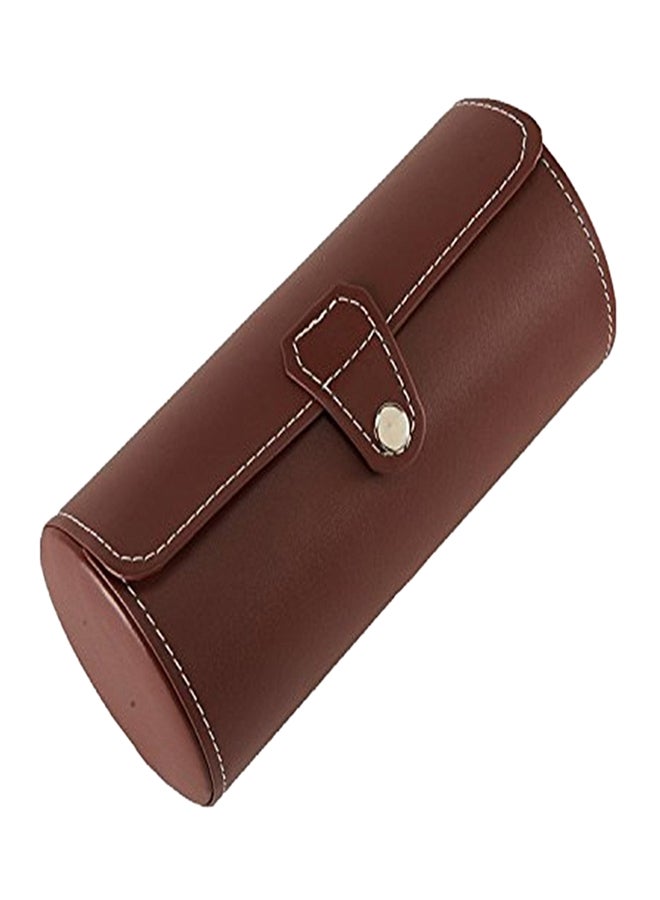 3-Slot PU Leather Watch Box QJ1533C