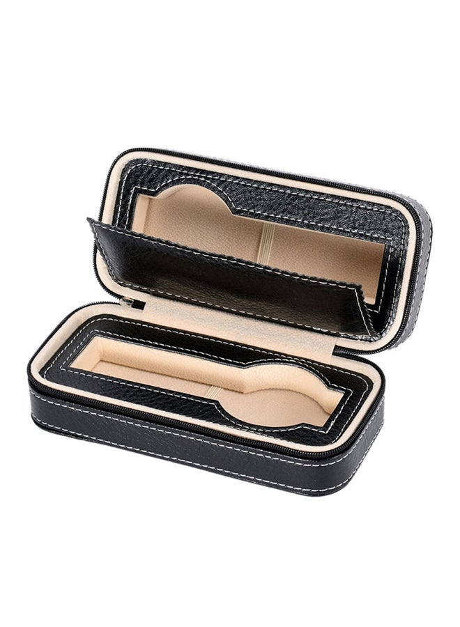 2-Grid PU Leather Watch Box QJ1535B2