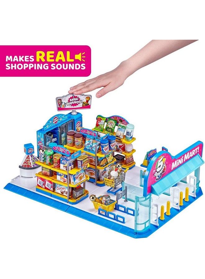 Mini Brands Mini Mart Playset Series 3 By Zuru With 5 Exclusive Mystery Mini Brands Store And Display Your Mini Collectibles Collection!