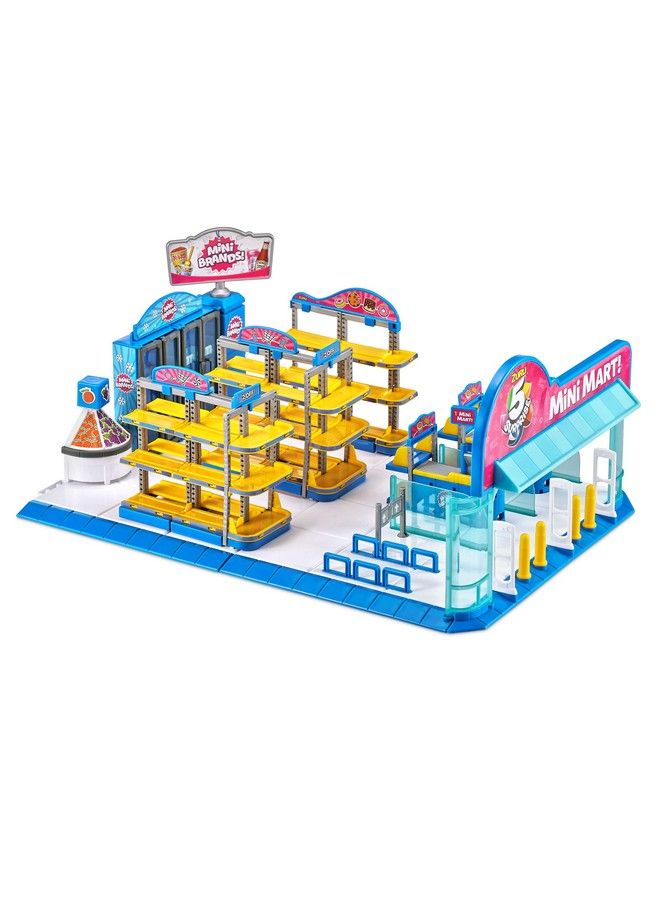 Mini Brands Mini Mart Playset Series 3 By Zuru With 5 Exclusive Mystery Mini Brands Store And Display Your Mini Collectibles Collection!