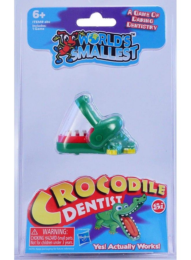 World'S Smallest Crocodile Dentist