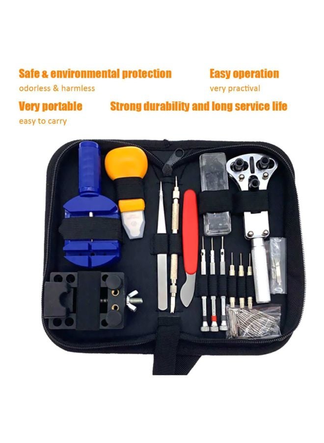 unisex 144-Piece Watch Repair Tool Kit