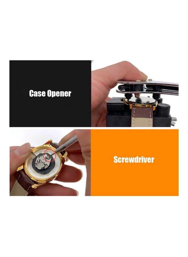 unisex 144-Piece Watch Repair Tool Kit