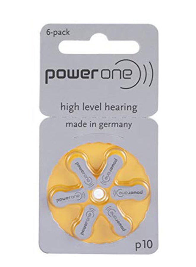 Powerone 1.45V Hearing Aid Batteries - Pack Of 60 Pieces