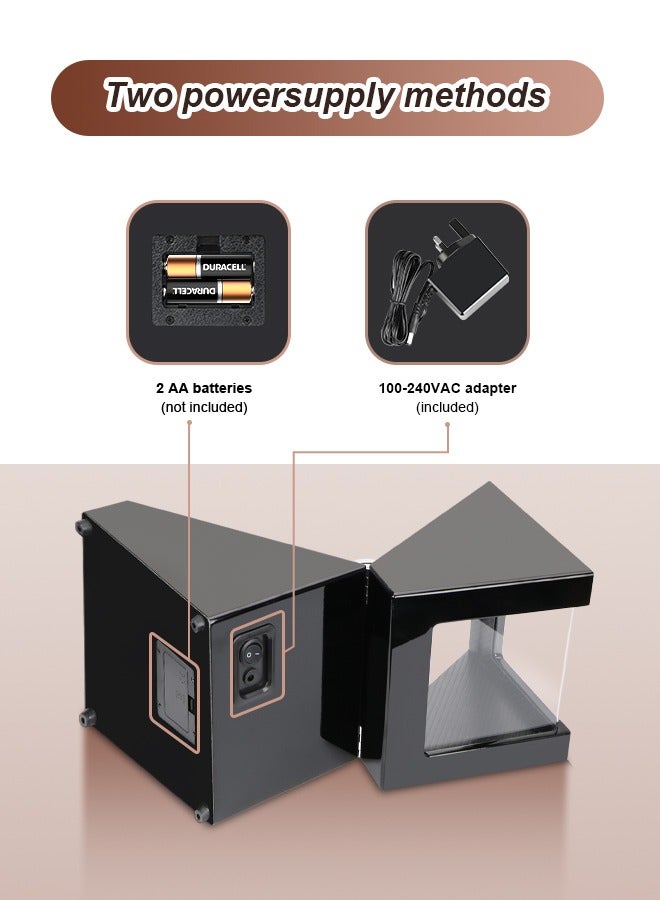Watch Winder for Automatic Watches,Automatic Watch Winder Box,Watches Organizer Storage for Women's and Men's Watches with Quiet Motor 4 Rotation Mode