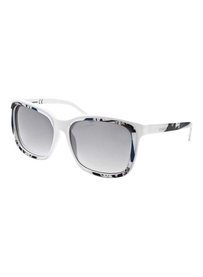 Women's Rectangular Sunglasses - Lens Size: 58 mm