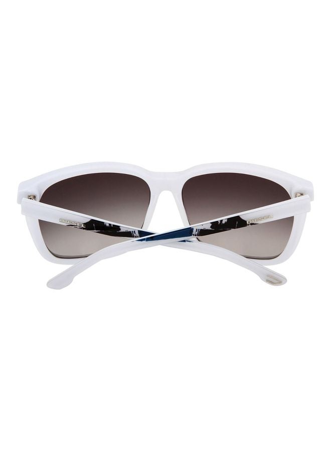 Women's Rectangular Sunglasses - Lens Size: 58 mm