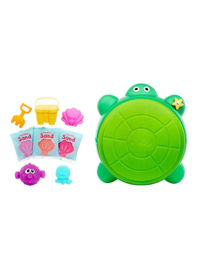 2-in-1 Turtle Sandbox & Pool